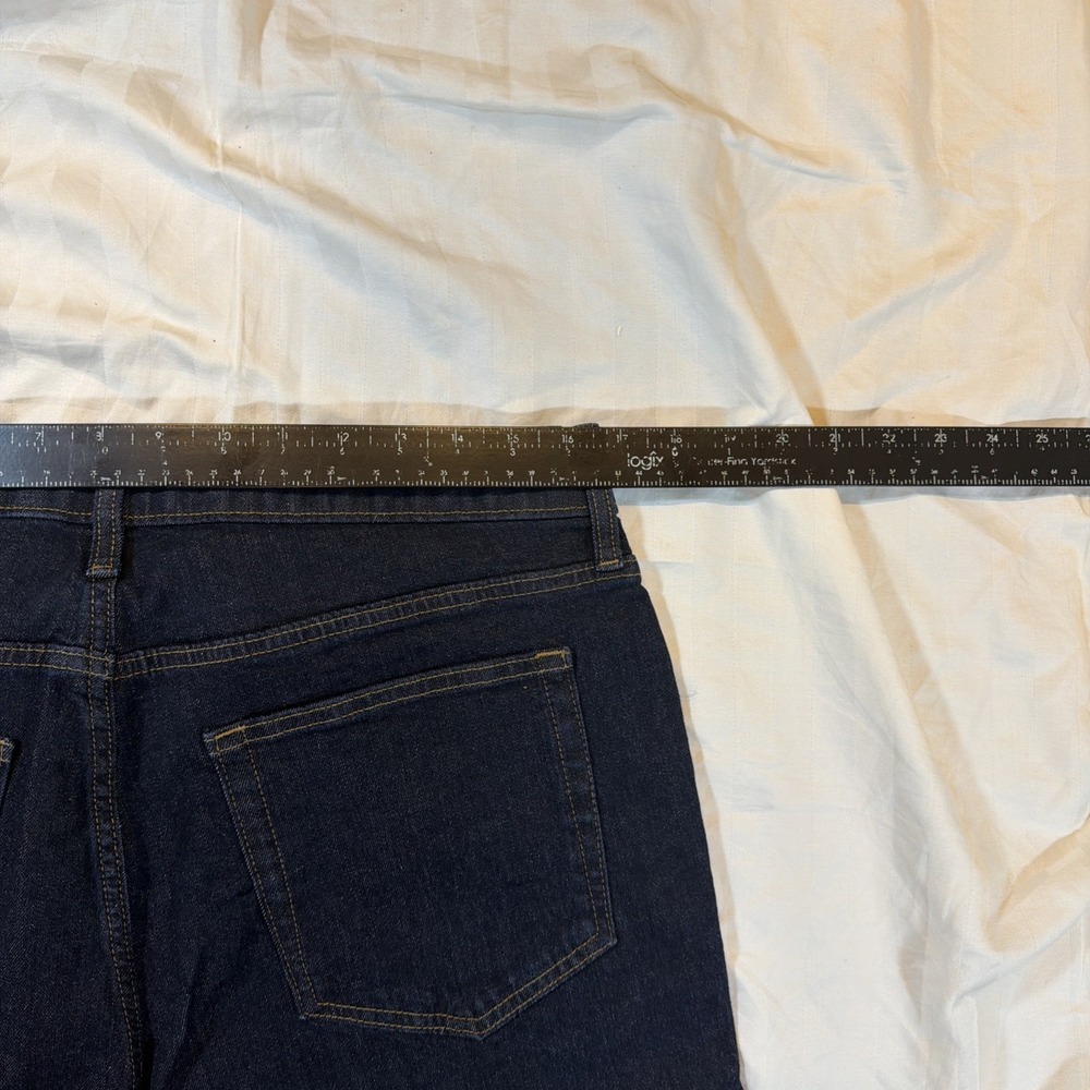 $128 J.Crew Factory Men's Straight-fit Signature Flex Denim Jean W 34 L 32 AY518 - Picture 9 of 16